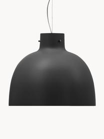 Lámpara de techo grande Bellissima, Plástico, Negro, Ø 50 x Al 41 cm