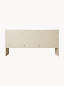 Sideboard Space, Mitteldichte Holzfaserplatte (MDF), Olivgrün, Hellbeige, B 160 x H 80 cm