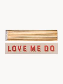 Design Streichholzschachtel Love Me Do, Box: Karton Dieses Produkt wir, Love Me Do, B 29 x H 6 cm