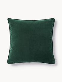 Housse de coussin en velours Dana, 100 % coton

Le matériau est certifié STANDARD 100 OEKO-TEX®, 21.HCN.84376, Hohenstein, Vert foncé, larg. 40 x long. 40 cm