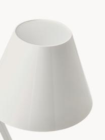 Tischlampe La Petite, Lampenschirm: Kunststoff, Gestell: Aluminium, beschichtet, Weiss, B 25 x H 37 cm