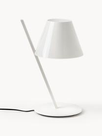 Tischlampe La Petite, Lampenschirm: Kunststoff, Gestell: Aluminium, beschichtet, Weiss, B 25 x H 37 cm