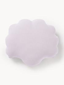 Coussin coquillage en lin Shell, Lilas, larg. 34 x long. 38 cm