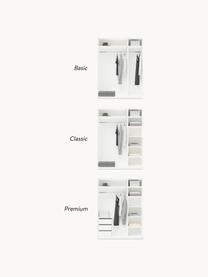 Armario modular Simone, 3 puertas (150 cm), diferentes variantes, Estructura: tablero aglomerado revest, Madera, beige claro, Interior Classic (An 150 x Al 200 cm)