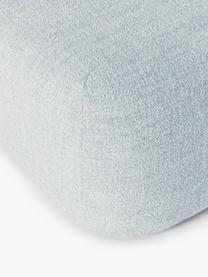Sofa-Hocker Wolke aus Bouclé, Bezug: Bouclé (96 % Polyester, 4, Bouclé Hellblau, B 64 x H 41 cm