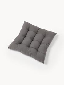 Cuscini sedia Ava 2 pz, Rivestimento: 100% cotone, Grigio scuro, Larg. 40 x Lung. 40 cm