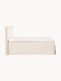 Premiová kontinentální postel Violet, Krémově bílá, Š 140 cm, D 200 cm, stupeň tvrdosti H2