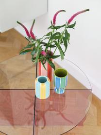 Vases Ligne, 3 élém., Grès cérame, Multicolore, Lot de différentes tailles