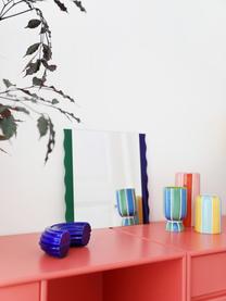 Vases Ligne, 3 élém., Grès cérame, Multicolore, Lot de différentes tailles