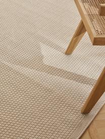 Owalny dywan wewnętrzny/zewnętrzny Toronto, 100% polipropylen, Beżowy, S 200 x D 300 cm (Rozmiar L)