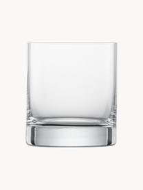 Verres à whisky en cristal Tavoro, 4 pièces, Verre cristal Tritan

Apportez l'éclat du cristal à votre table ! Ce verre est d'une transparence exceptionnelle et d'un poids agréable, ce qui lui donne une sensation de qualité et un aspect élégant. De plus, les coupes fines rendent chaque pièce unique, en faisant un objet à la fois pratique et esthétique, Transparent, Ø 8 x haut. 9 cm, 300 ml