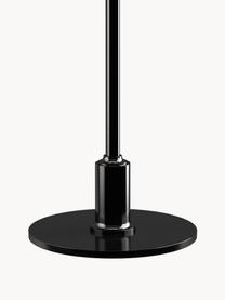 Grote tafellamp PH 3½-2½, mondgeblazen, Lampenkap: opaalglas, mondgeblazen, Zwart, wit, Ø 33 x H 47 cm
