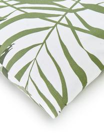 Set lenzuola in cotone Dalor, Cotone

La biancheria da letto in cotone è piacevolmente morbida sulla pelle, assorbe bene l'umidità ed è adatta per chi soffre di allergie, Verde, bianco, 180 x 270 cm + 2 federe 50 x 80 cm