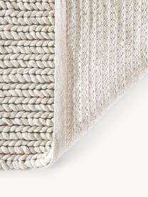 Alfombra de lana trenzada Bruna, 100% lana con certificado RWS

Las alfombras de lana se pueden aflojar durante las primeras semanas de uso, la pelusa se reduce con el uso diario., Beige claro, An 80 x L 150 cm (Tamaño XS)