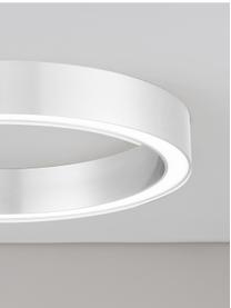 Plafoniera grande a LED con luce regolabile Sting, varie misure, Struttura: alluminio rivestito, Bianco, Ø 60 x Alt. 8 cm