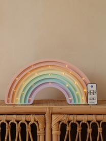 Handgefertigte LED-Kinderzimmerlampe Rainbow mit Timerfunktion und Fernbedienung, dimmbar, Kiefernholz, lackiert

Dieses Produkt wird aus nachhaltig gewonnenem, FSC®-zertifiziertem Holz gefertigt., Bunt, B 37 x H 19 cm