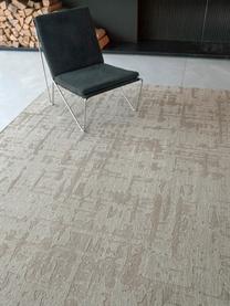 Tapis texturé Perriers, 100 % polyester, Beige clair, larg. 80 x long. 150 cm (taille XS)