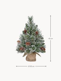 Künstlicher beschneiter Weihnachtsbaum Vandans, Kunststoff, Ohne LED, Ø 30 x H 45 cm