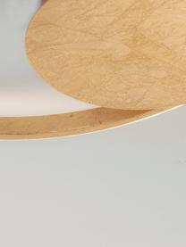 Dimmbare LED-Deckenleuchte Fuline, Lampenschirm: Metall, Baldachin: Metall, Diffusorscheibe: Acryl, Goldfarben, Ø 50 x H 5 cm