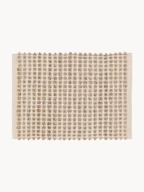 Manteles individuales Rustic, 4 uds., 52% yute, 48% algodón, Beige, An 33 x L 48 cm