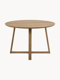 Mesa de comedor redonda Malika, Ø 120 cm, Abedul, aceitado, Madera de abedul, Ø 120 cm