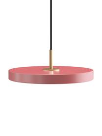 Dizajnová závesná LED lampa Asteria, Bledoružová