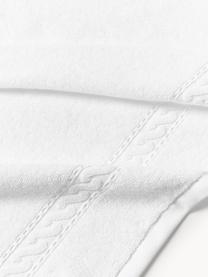 Súprava uterákov Cordelia, 3 diely, Biela, 3-dielna súprava (uterák pre hostí, uterák na ruky, osuška)
