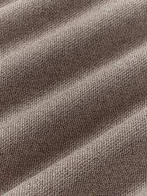 Bankkussen Lennon, Bekleding: 100% polyester, Geweven stof taupe, B 50 x L 80 cm