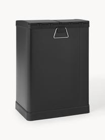 Odpadkový koš s pedálovou funkcí Rafa, 2x 30 l, Černá, Š 48 cm, H 38 cm, 2x 30 l