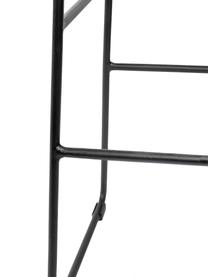 Barová stolička Tangle, Čierna, Š 40 x V 65 cm