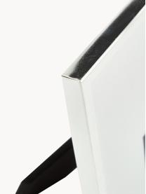 Bilderrahmen Fine, Rahmen: Metall, beschichtet, Rückseite: Mitteldichte Holzfaserpla, Silberfarben, 10 x 15 cm