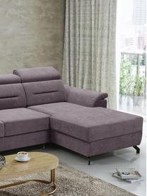 Sofa narożna z funkcją spania i miejscem do przechowywania Missouri (4-osobowa), Tapicerka: 100% poliester, Szary, S 259 x G 164 cm