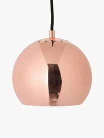 Lámpara de techo pequeña Ball, Cable: cubierto en tela, Bronce, Ø 12 x Al 10 cm