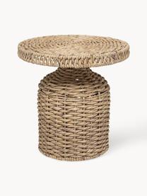 Ronde rotan bijzettafel Camo, Rotan, Beige, Ø 47 x H 47 cm