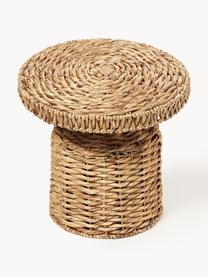 Runder Rattan-Beistelltisch Camo, Rattan, Beige, Ø 47 x H 47 cm