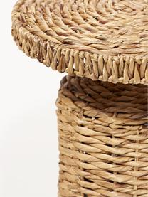 Runder Rattan-Beistelltisch Camo, Rattan, Beige, Ø 47 x H 47 cm