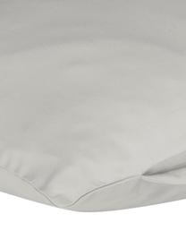 Funda de almohada de satén Comfort, Gris claro, An 50 x L 70 cm