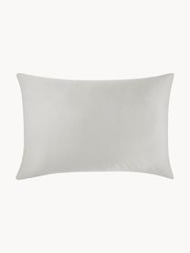 Funda de almohada de satén Comfort, Gris claro, An 50 x L 70 cm