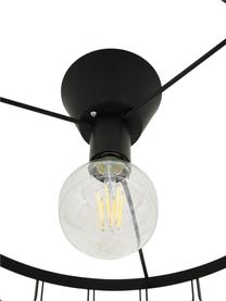 Lampa sufitowa Gatsby, Czarny, Ø 50 x W 20 cm