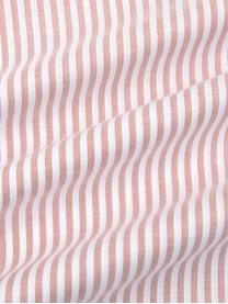 Taie d'oreiller 65x65 coton renforcé Ellie, 2 pièces, Blanc, rouge, 65 x 65 cm
