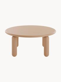 Tavolino da salotto rotondo Undique Mas, Gambe: pannello di fibra a media, Beige, Ø 85 cm