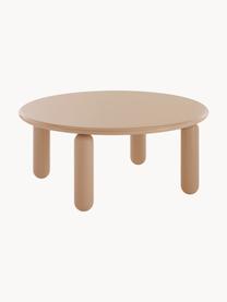 Tavolino da salotto rotondo Undique Mas, Gambe: pannello di fibra a media, Beige, Ø 85 cm