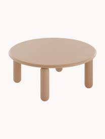 Tavolino da salotto rotondo Undique Mas, Gambe: pannello di fibra a media, Beige, Ø 85 cm