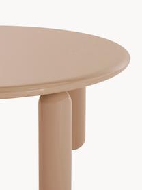 Table basse ronde Undique Mas, Beige, Ø 85 cm