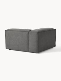 Módulo de esquina sofá Lennon, Tapizado: 100% poliéster Alta resis, Estructura: madera contrachapada de p, Patas: plástico Este producto es, Tejido gris antracita, An 119 x F 119 cm, chaise longue izquierda