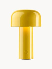 Lampe à poser LED à intensité variable Bellhop, Plastique, Jaune citron, haute brillance, Ø 13 x haut. 20 cm