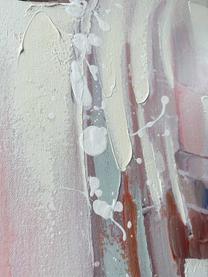 Toile peinte à la main Pastel, Rose pâle, lavande, multicolore, larg. 90 x haut. 120 cm