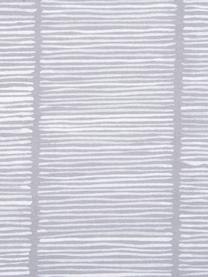 Gemusterte Baumwoll-Kissenbezüge Paulina, 2 Stück, Webart: Renforcé Fadendichte 144 , Grau, Weiß, 40 x 80 cm