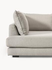 Ecksofa Tribeca, Bezug: 100 % Polyester Der hochw, Gestell: Massives Kiefernholz, Webstoff Hellgrau, B 315 x T 228 cm, Eckteil links