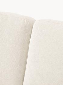 Kleines Ecksofa Fluente, Bezug: 100 % Polyester Der strap, Gestell: Massives Kiefernholz, Bir, Webstoff Off White, B 198 x T 152 cm, Eckteil links